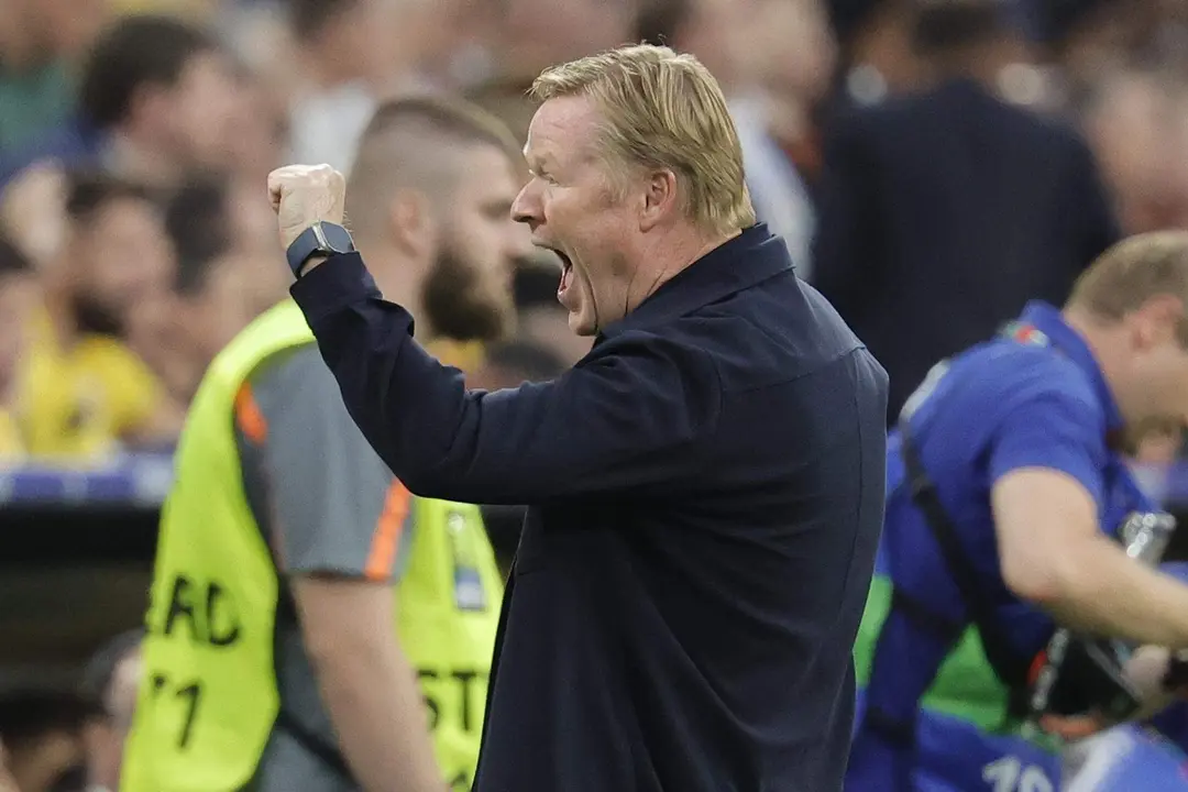El Seleccionador neerland&eacute;s Ronald Koeman. EFE/EPA/RONALD WITTEK