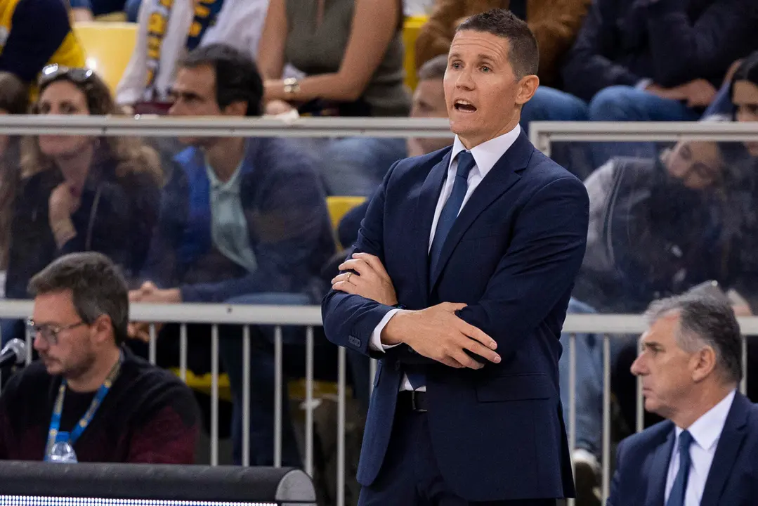 El t&eacute;cnico esloveno del Dreamland, Jaka Lakovic, en foto de archivo de Quique Curbelo. EFE