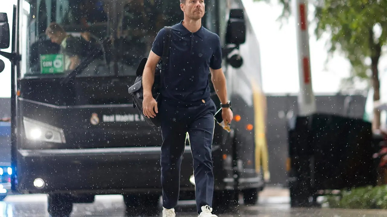 Foto de archivo del entrenador del Real Madrid, Xabi Alonso. EFE/ Juan Ignacio Roncoroni